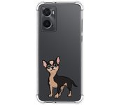 Funda Silicona Antigolpes para Oppo A76 / A96 diseño Perros 05 Dibujos