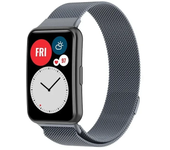 Milanese Band For Huawei Watch FIT Strap smart Magnetic Loop stainless steel metal bracelet for Huawei Watch fit 2 Accessories