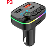 TYPE-C/PD Fast Charge Dual USB Bluetooth 5.0 Wireless Adapter QC3.0 Car Charger FM Transmitter MP3 PlayerCar Charger Accessories