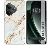 Tumundosmartphone Funda Silicona para Realme GT 6 / GT 6T 5G diseño Mármol 13 Dibujos