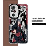 Phone Case for Xiaomi Redmi 9A 9 9T 10A 10 10C Note 8 9 10 11 Pro 12 12C 9C Cover Narutos-ITACHI Transparent Soft