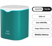 2000ml Large Capacity Dual Spray Humidifier Usb Home Silent Water Replenisher 2L Air Purifier Water Diffuser Office