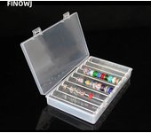 Acrylic Pandora Box Charm Beads Bracelet Ring Holder Jewellery Organizer JewelryTray Diy Finding Display Stand Storage Case Rack