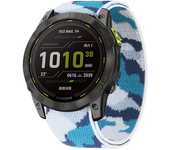 26 20 22mm Nylon Watch Band For Garmin Fenix 7X 6X Pro 7 7S 6 6S 5X 5 5S Plus/Venu 2 Plus Hook and Loop Quick Dry Strap