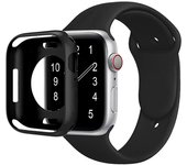 Candy Soft Silicone Bend+Case for Apple Watch Cover 9 8 7 6 Se 5 45mm 42mm 38 Protection Iwatch Serie 44mm 40mm 41mm Strap+case