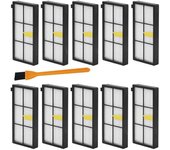 11 Pcs Hepa Filter for Irobot Roomba 960 800 870 871 880 980 981 Replacement Filters for Vacuum Cleaner, Honfa Kit