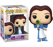 Funko pop disney la bella y la bestia bella con espejo 57583