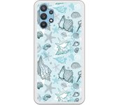 Funda compatible con Samsung Galaxy A32 - Patron conchas