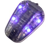 BOOIU Tactical Fast Helmet Light Ladybug Flash Night Vision Infrared Flashing Light Hunting And Camping Signal Survival Light