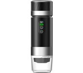 Máquina de café portátil 3 en 1 con manual, cápsulas de y café molido. Compacta y conveniente para el uso en Casa o Viajes. cafetera portátil Máquina de espresso Prensa manual Cápsula de café molido Portátil para Viajes y picnic