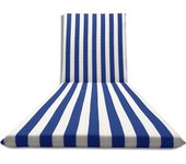Colchoneta para podrona de Algodón forrado 190x60x4,5 cm - Colchoneta para poder fabricada en Italia - Colchoneta desfundable y lavable en Lavadora