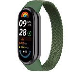 Strap for Mi Band 9/8/7/6/5/4/3 accessories Elastic Nylon Braided Replacement belt bracelet correa for Xiaomi Miband 9 Strap