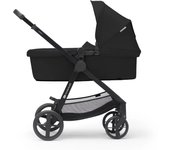 Kinderkraft - Carrito bebe NEWLY 4 en 1 con Mink Pro I-Size, Sistema de viaje, Carrito, Silla De Paseo, Silla coche, Base Isofix, Ligera, Cochecito 3 Piezas, Plegable, desde el nacimiento hasta 22 kg