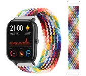 20mm 22mm Braided solo loop For Amazfit GTS/2/2e/GTS2 Mini/GTR 42mm/47mm/GTR2/2e/stratos 2/3 Bracelet Watch Amazfit bip strap