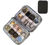 Waterproof Portable Box watch Holder Organizer Storage for Men Women smart watch boxes for Apple watch strap storage box watches