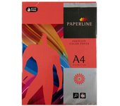 FABRISA PAPEL A4 500H 80GR PAPERLINE ROJO VARIOS PAPELERIA