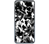 Tumundosmartphone Funda Gel Tpu para Wiko Y70 diseño Snow Camuflaje Dibujos