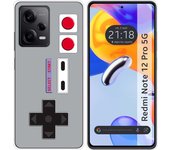 Funda Silicona para Xiaomi Redmi Note 12 Pro 5G diseño Consola Dibujos