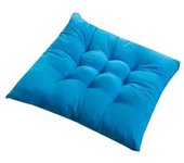FlikeHome-Cojines para Silla, 40x40x5 CM, PACK 2, 4, 6, Efecto Tridimensional, Relleno de 100% Poliéster, Ideal para Comedor, Terraza, Sala y Restaurante, Fabricado en España