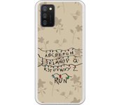 Funda compatible con Samsung Galaxy A02S - Be Unique Funda Gel stranger pared luces