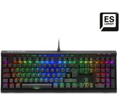 Sharkoon skiller sgk60 teclado mecanico gaming usb - teclas kailh box marron - iluminacion rgb - cable de 1.80m