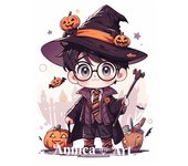 Harry Potter Cartoon Offers Pattern Drawing Hogwarts School Printed Stitch Art Mosaic 5d Diamond Painting Children Adult Gift