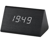Reloj Despertador Inteligente LED de Madera