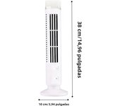 Portable Tower Fan Personal Desk Fan Quiet Desktop Standing Fan Rechargeable Wall Mount Fan Electric Cooling Fan for Bedroom