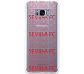 Funda original compatible con Samsung Galaxy S8 - Sevilla FC Clear