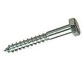 Ocasionalia Tornillo Hexagonal Zincado 12x70mm para Objetos Pesados