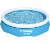 Piscina Para Crianças Fast Set Com Bomba De Filtragem 3,05M X 66Cm Bestway