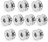 Metal Bobbins Empty Spool Stainless Steel Bobbins For Household Sewing Machine Sewing Accessories 10-50pcs