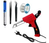 Electric Soldering Iron Gun Hand-held Internal Heating Soldering Iron Automatically Send Tin Gun Soldering Welding Repair Tool