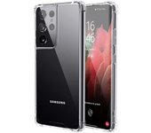 Tumundosmartphone Funda Gel Tpu Anti-Shock Transparente para Samsung Galaxy S21 Ultra 5G