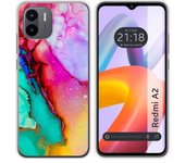 Funda Silicona compatible con Xiaomi Redmi A2 diseño Mármol 15 Dibujos