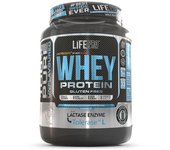 LIFE PRO NUTRITION WHEY 1 KG - Concentrado de Proteína - Mantenimiento y Crecimiento Masa Muscular - Con Enzimas Digestivas