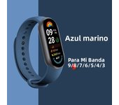 Bracelet for Mi band 8 7 Strap Sport Silicone Miband4 miband 5 correa Replacement Wristband xiaomi Mi band 3 5 6 4 7 8 9 strap
