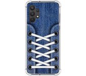 Tumundosmartphone Funda Silicona Antigolpes para Samsung Galaxy A32 4G diseño Zapatillas 01 Dibujos