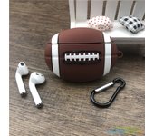 Cute Rugby Case For Boys Men For Airpods 1/2/3/Pro Silicone Cases For Apple Airpods2 Bluetooth Earphone Cover Sports Soft Shell