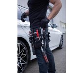 Bolsa de herramientas con clip para cinturón, bolsa de herramientas para pierna, bolsa de herramientas para electricista, bolsa de bolsillo para pierna, portaherramientas para electricista