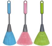 Paquete de 3 plumeros de microfibra esponjosos y delicados para Cocina, Cuchillo para teclado de portátil, limpador de pantalla, mini varita para quitar El Polvo (Azul, Verde, Rojo)