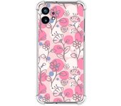 Funda Silicona Antigolpes para Nothing Phone 1 diseño Flores 07 Dibujos