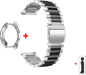 Band+Case for Samsung Galaxy Watch 6 5 4 44mm 40mm Classic 46mm 42mm Stainless Steel Bracelet Galaxy Watch 3 5 Pro 41 45mm Strap