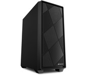 Sharkoon VS8 - Caja PC ATX MIDI Negra - Espacio para Hardware Potente - Diseño Compacto