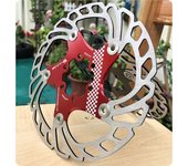 IIIPRO Bicycle Brake 140/160/180/203mm Road Mountain Bike Disc Brake Rotor Heat Dissipation Floating Rotors MTB DH Part