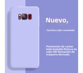 Liquid Silicone Soft Cases For Samsung Galaxy S8 S9 S10 S20 S21 FE S22 S23 Plus Fundas For Samsung Note 8 9 10 20 Plus Cover