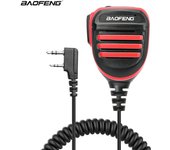 Baofeng Walkie Talkie Speaker Microphone Dual PTT Mic For UV-5R BF-888S UV 13 21 17 Pro UV-5RH Quansheng UV-K5 K6 Two Way Radio