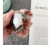18mm 20mm 22mm Elastic Scrunchie Strap for Huawei Watch GT5 Pro 42mm GT5 4 41mm Loop Band for Samsung Galaxy Watch 7 6 5 40mm