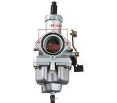 PZ26 Hand Cable Choke Carburetor Carb For CG125 XL125S CB125 XR100 TMX125 DM125 FT125 Motorcycle 110 140CC ATV Dirt Bike