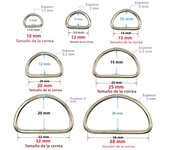 10 Pcs/Pack Wire Formed Metal D-Ring Rectangle Loops Tri-Glide Slider Adjuster Non-Welded Belt Strap Buckle